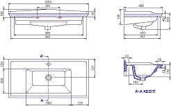 Opadiris Мебельная раковина Cerastyle Kapadokya 100 – фотография-2
